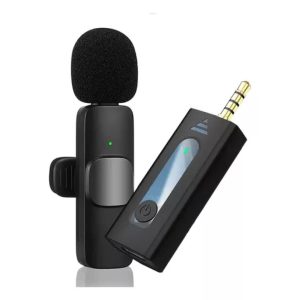 1 Micrófono Inalámbrico Solapa 3.5 Cámara Parlante Celular Pc