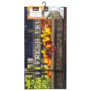 ALFOMBRA DE COCINA ANTIDESLIZANTE, SUAVE Y ELEGANTE EN SET DE 2 PIEZAS BENELI HOME