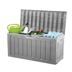 BAUL RESINA GRIS 340LITROS 57X118X53CM 76140