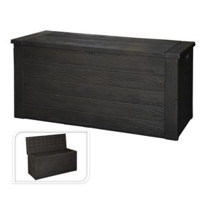 BAUL RESINA 300L JARDIN 120X45X57CM WOODY 813269