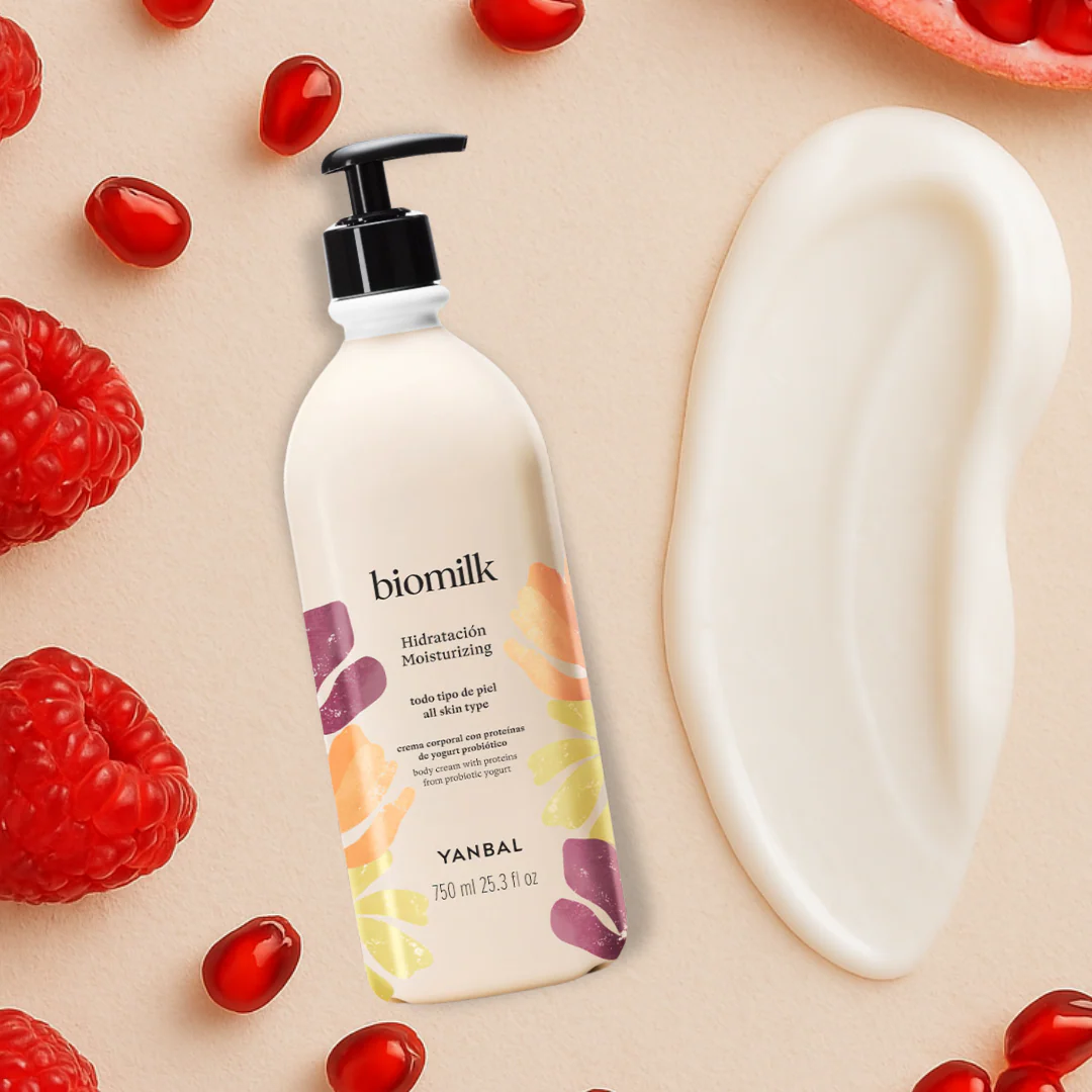 CREMA HIDRATANTE BIOMILK PROTEINAS DE YOGURT AMOR QUE FLORECE - Imagen 2