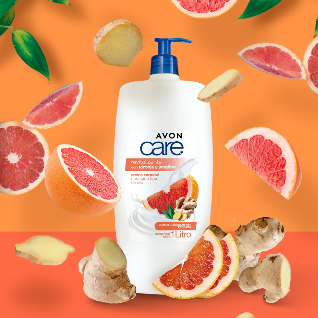 CREMA AVON CARE REVITALIZANTE CON TORONJA Y JENGIBRE - Imagen 2