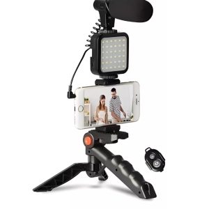 Kit Estabilizador con Luz Led AY-49