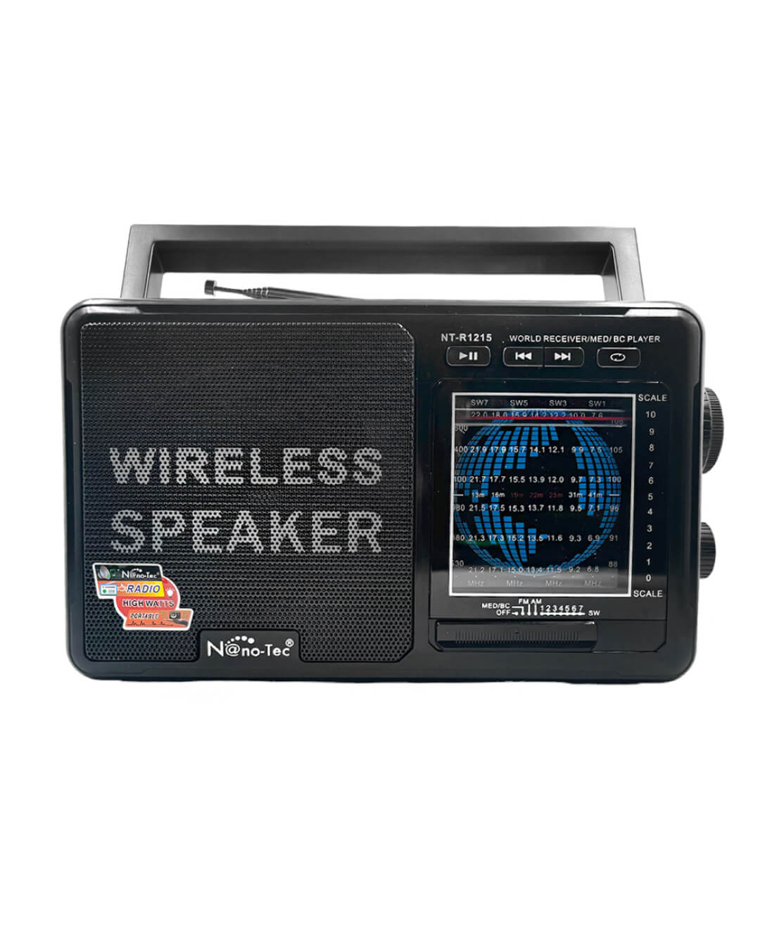 Radio 9 bandas Nanotec Nt-1215