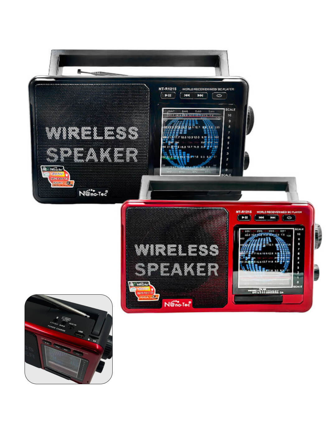 Radio 9 bandas Nanotec Nt-1215 - Imagen 3