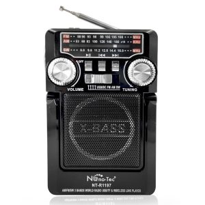 Radio Nanotec NT-R1197 Carga Solar / Eléctrica