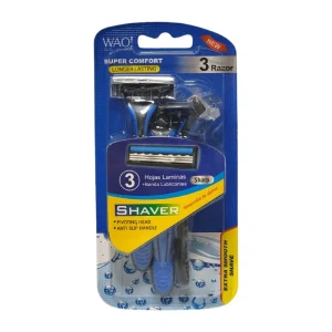 NAVAJAS AFEITADORAS RASURADORA DURADERAS DE TRIPLE PRECISION WAO 3UND