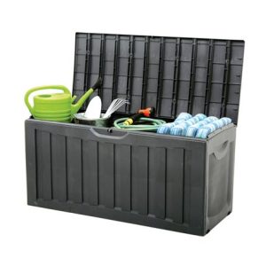 BAUL PLASTICO 340 LITROS NEGRO DONNA GARDEN DG1340