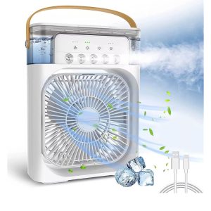 Aire acondicionado con ventilador portátil 3 tiempos