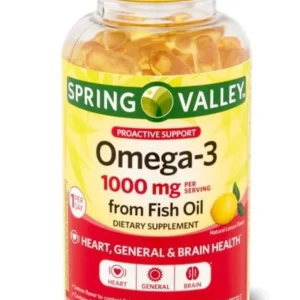 SPRING VALLEY OMEGA 3- 1000MG